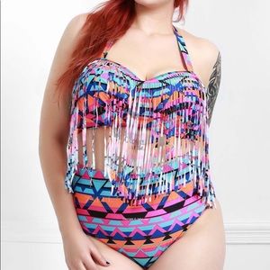 2 Piece Plus Swimsuit